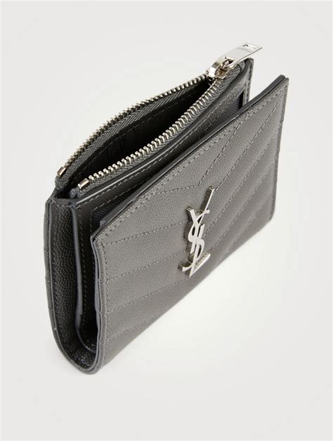 ysl card holder price|ysl zipped card holder.